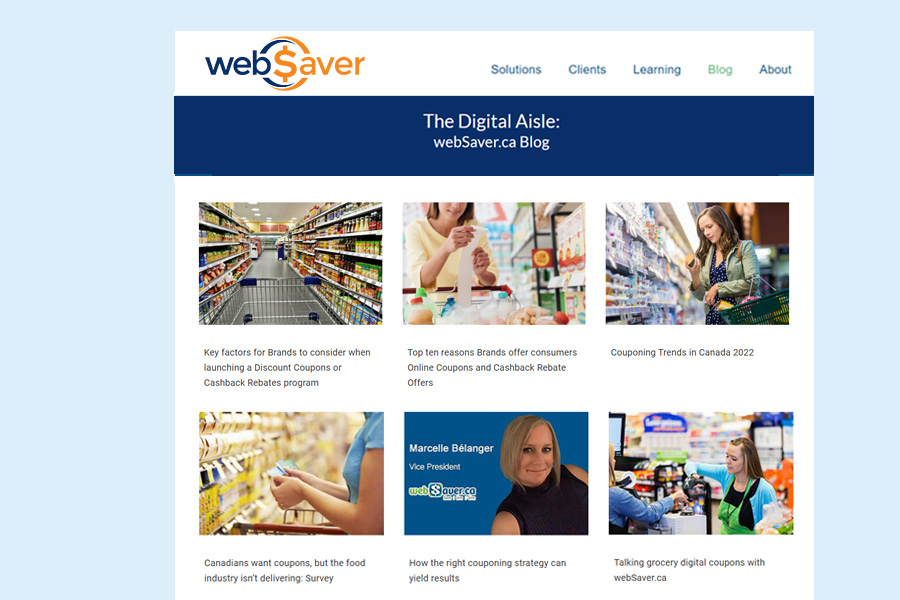 Coupon Knowledge Centre webSaver.ca