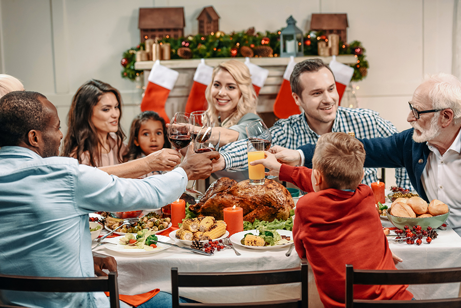 celebrating christmas